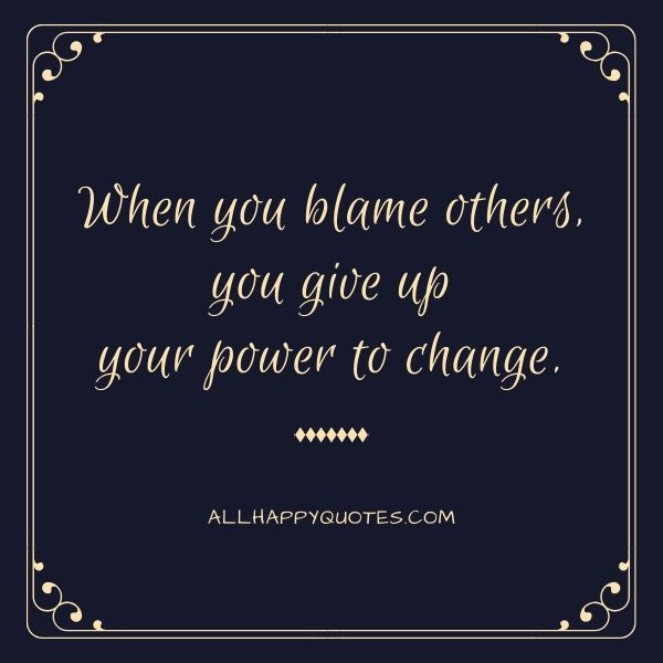 your power to change