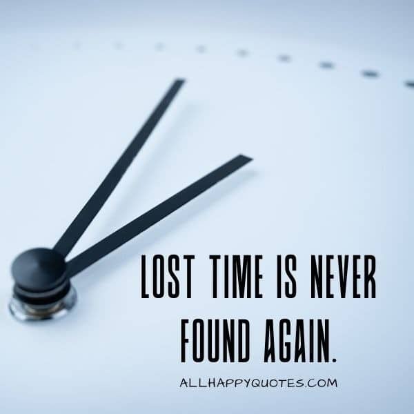 lost time