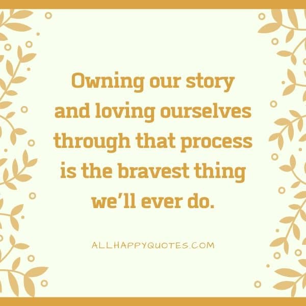 owning your story