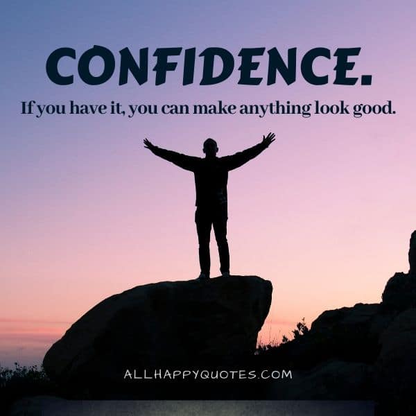 cool self confidence quotes