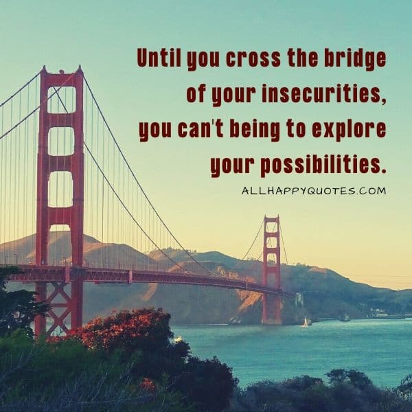 cross the bridge