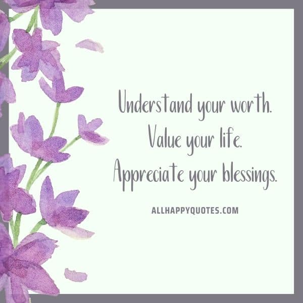 quotes about self worth and value